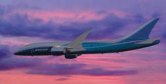 Boeing commercial jet
